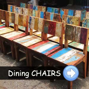 boat dining chair
